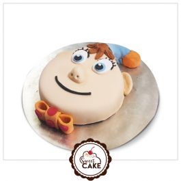Noddy Fondant Cartoon Cake 