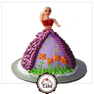 Barbie Doll Designer Cake