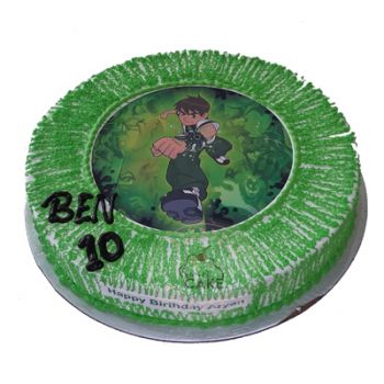  Ben 10 Photo Cake