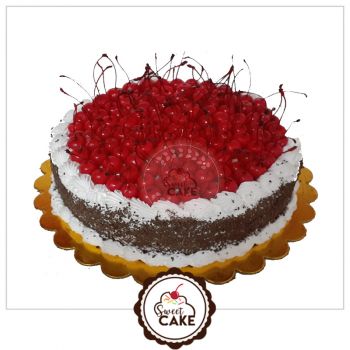 Black Forest Red Cherry Cake