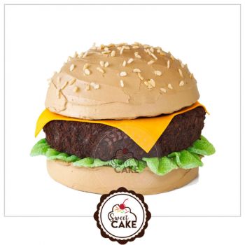 Burger Shaped Cake