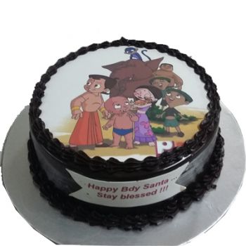 Chota bheem Photo Cake 