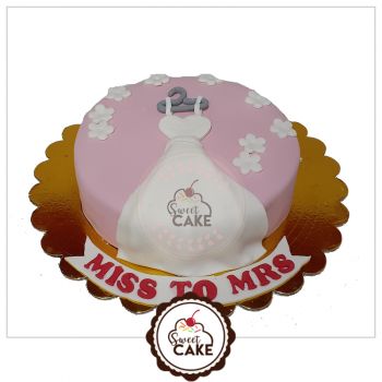 Miss To Mrs Cake