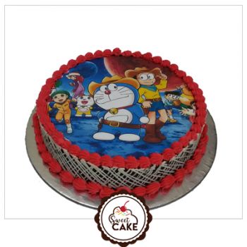 Doramon  Photo Cake 