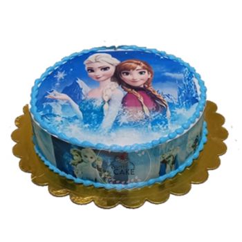 Elsa Photo Cake