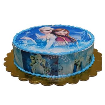 Elsa Photo Cake