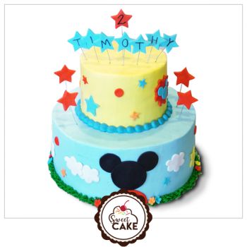 Mickey Mouse Themed cake