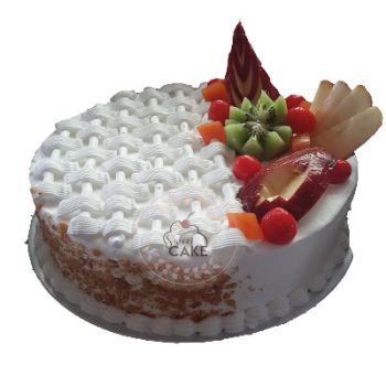 Vanilla Mixed Fruit Cake