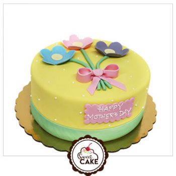 Mother's Day Special Fondant Cake