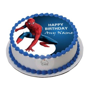 Spider man Photo Cake 