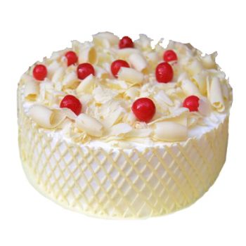 Vanilla White Forest Cake